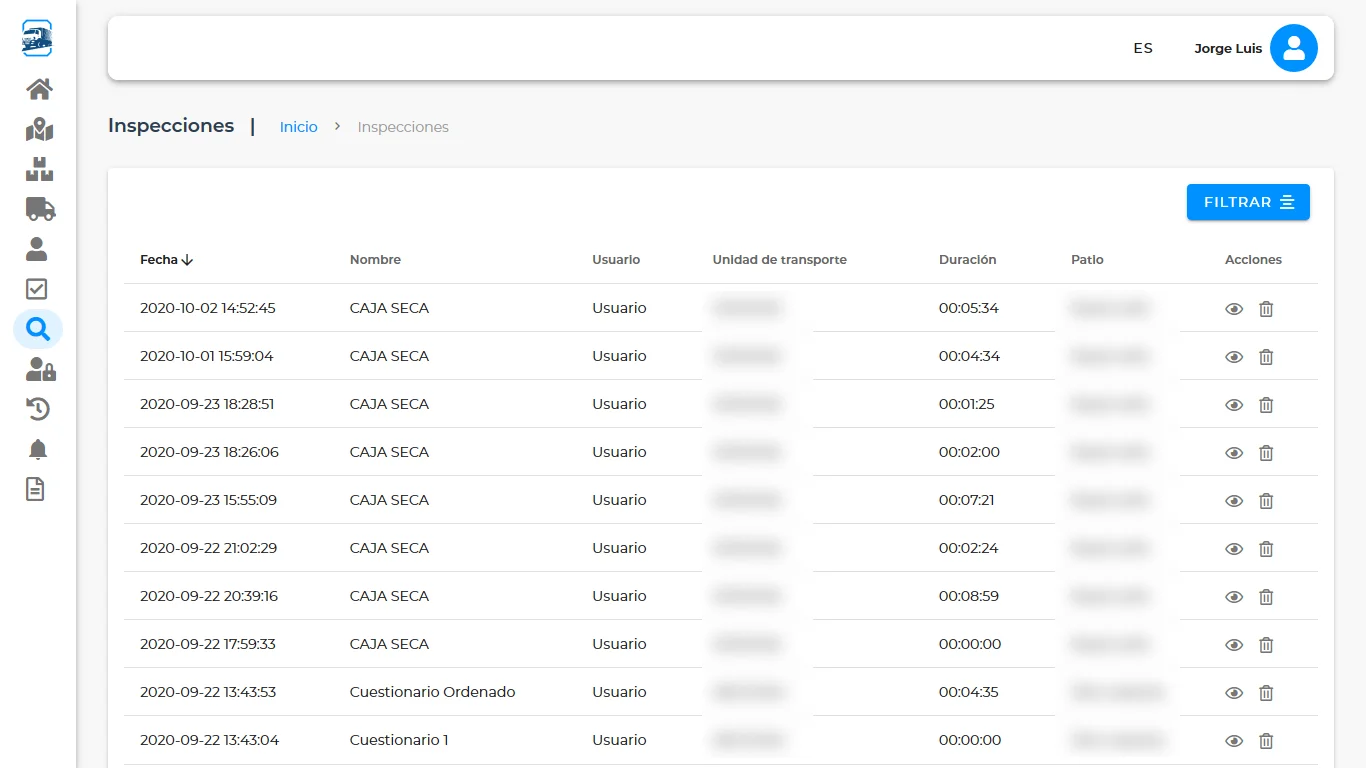 Bluespend Validacion de Gastos