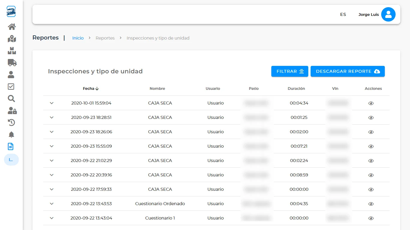 Bluespend Validacion de Gastos